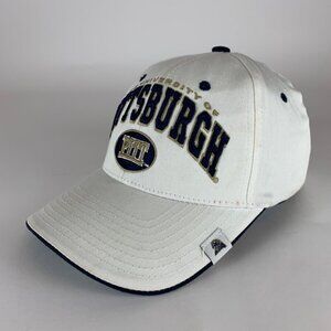 Pitt Panthers NCAA White Zephyr Strapback Adjustable Hat